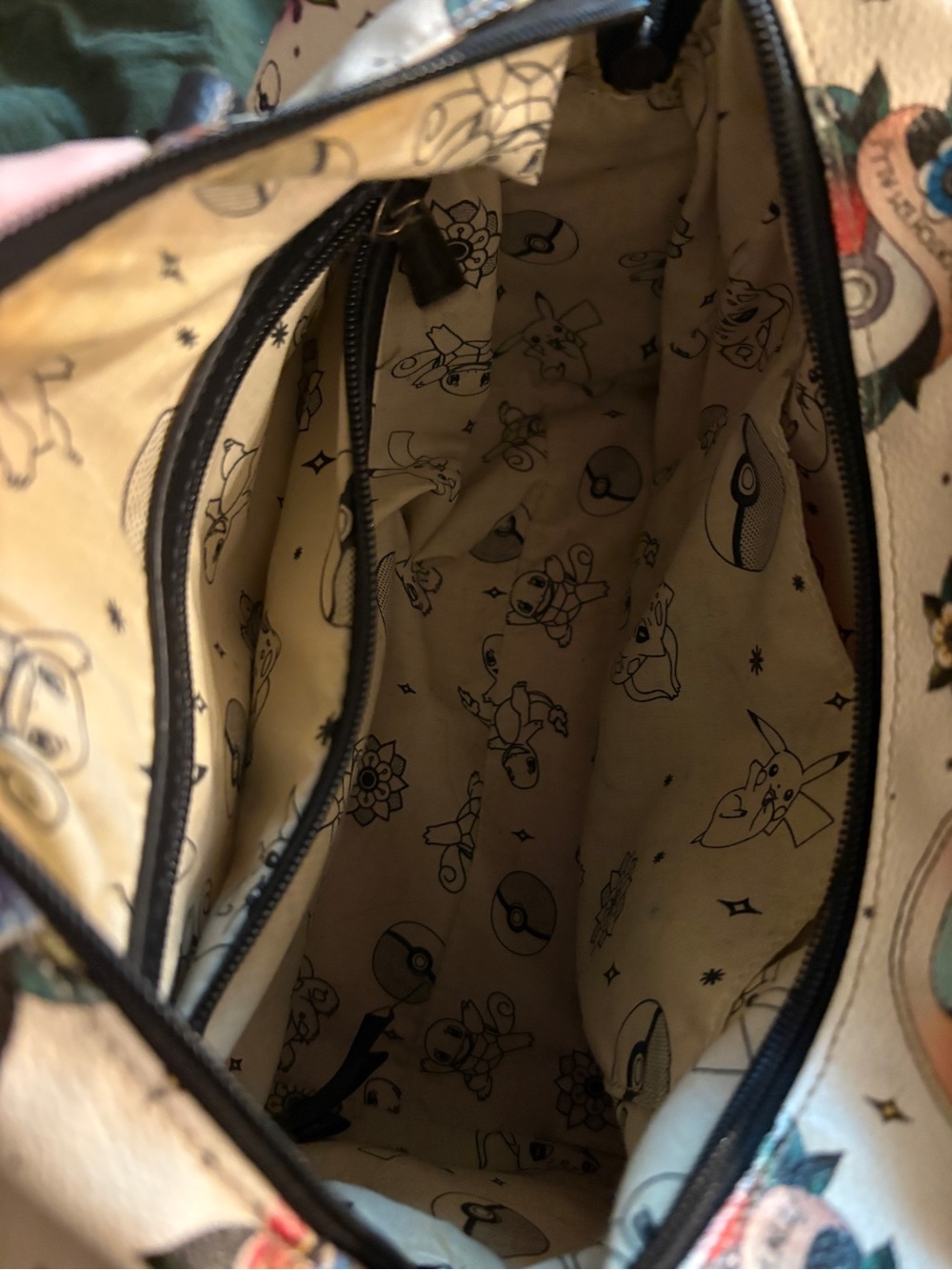 Pokemon Starters Traditional Tattoo Loungefly Barrel Type Purse - Picture 6 of 8